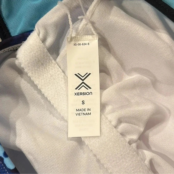 Xersion Blue One Piece Swimsuit Size Small Swim Beach Resort Vacation Summer - Picture 4 of 5